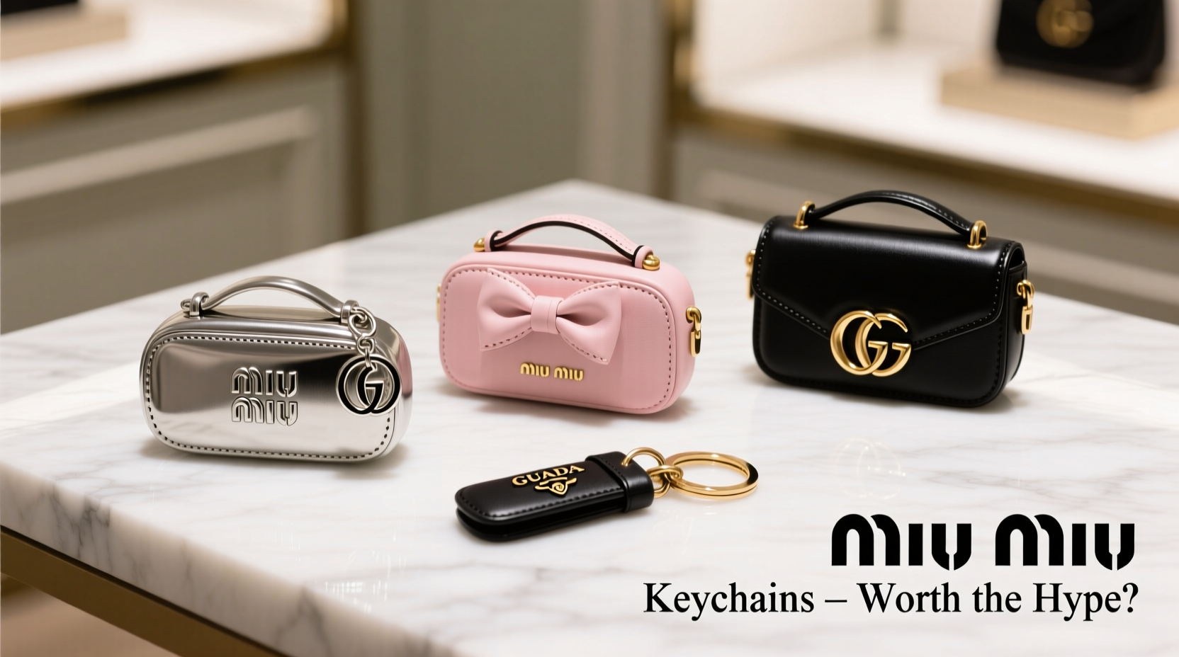 miu miu keychains are they really worth the hype and price over regular designer keychains