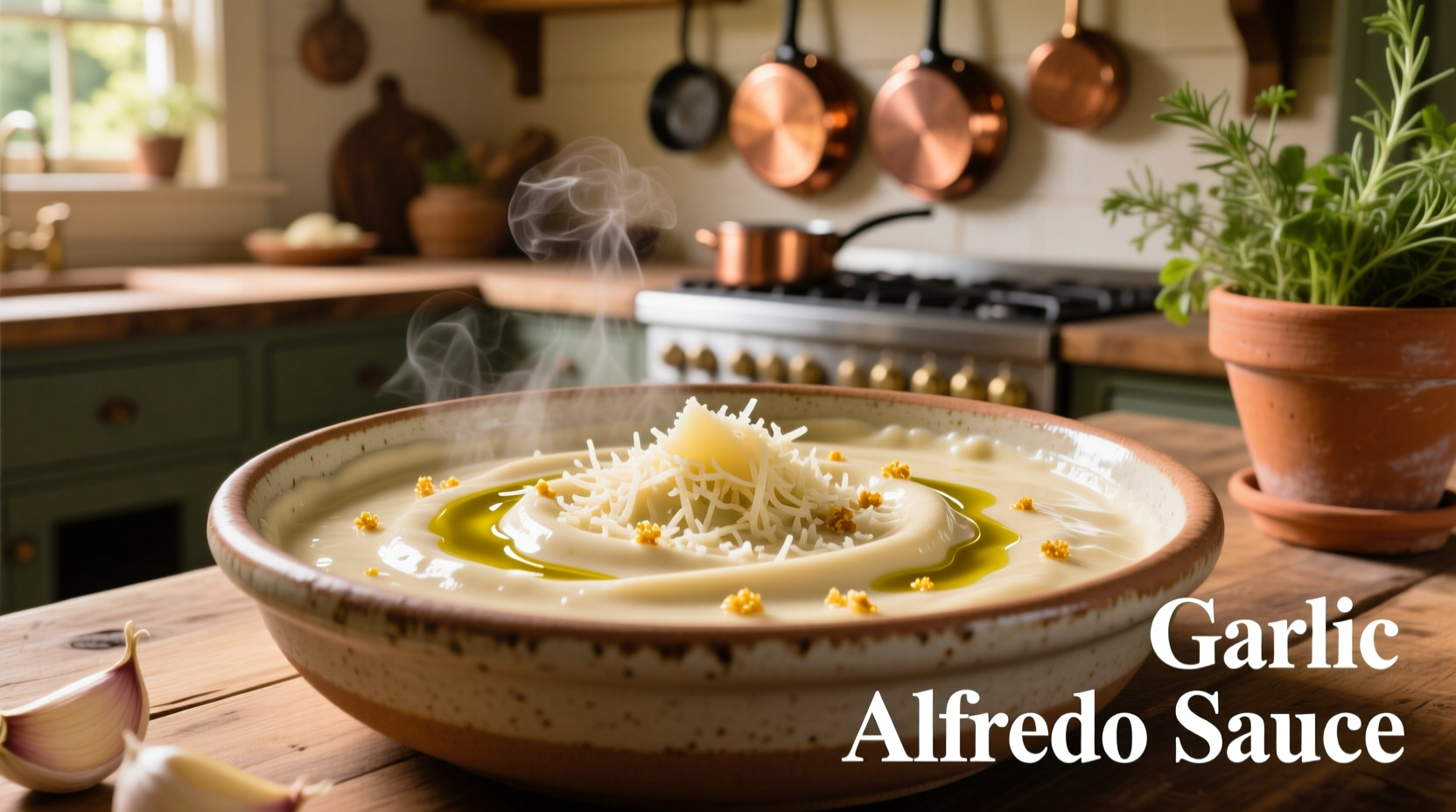 garlic alfredo sauce