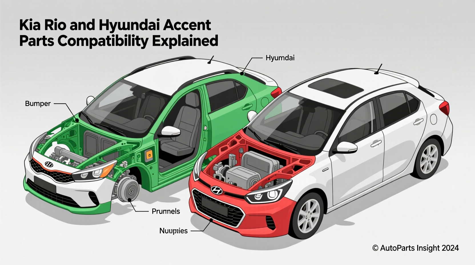 kia rio hyundai accent compatibility