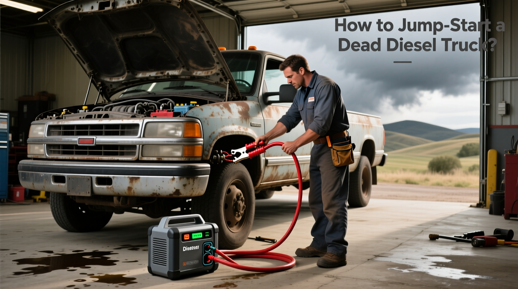 diesel truck jump starter,Can I use a jump starter on a diesel engine? buying guide