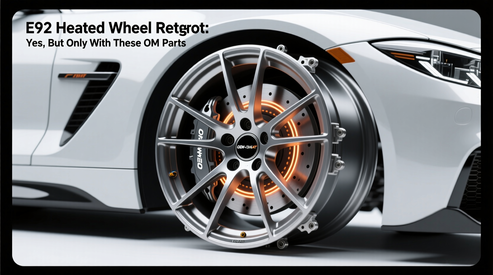 e93 heated wheel retrofit