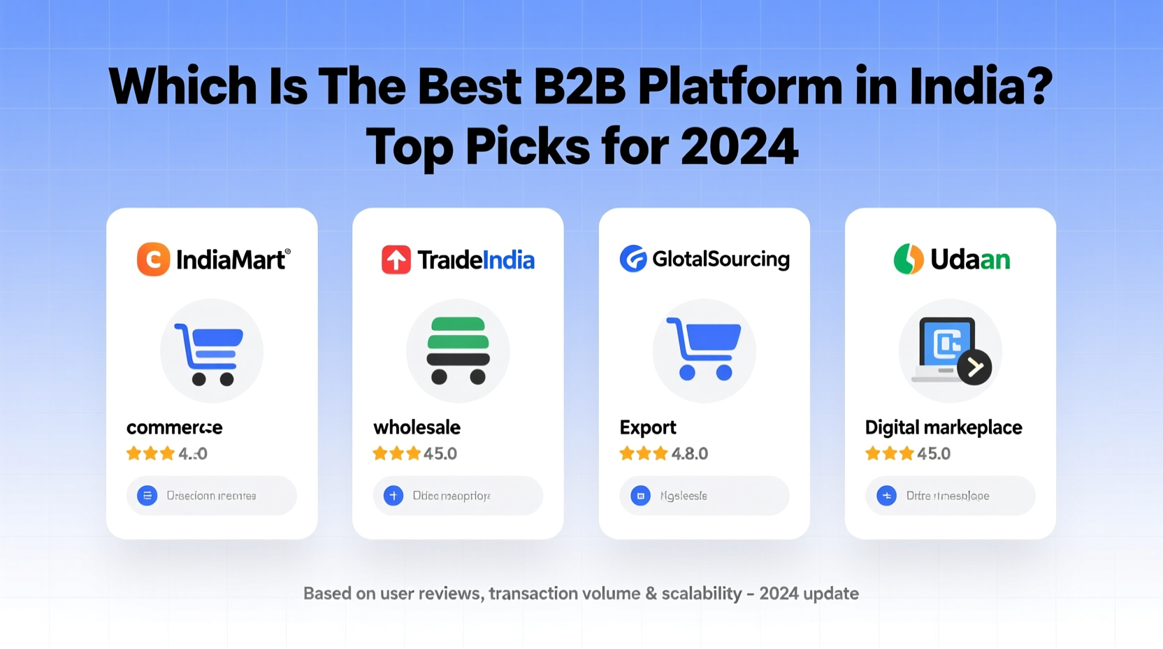 which is best b2b platform in india