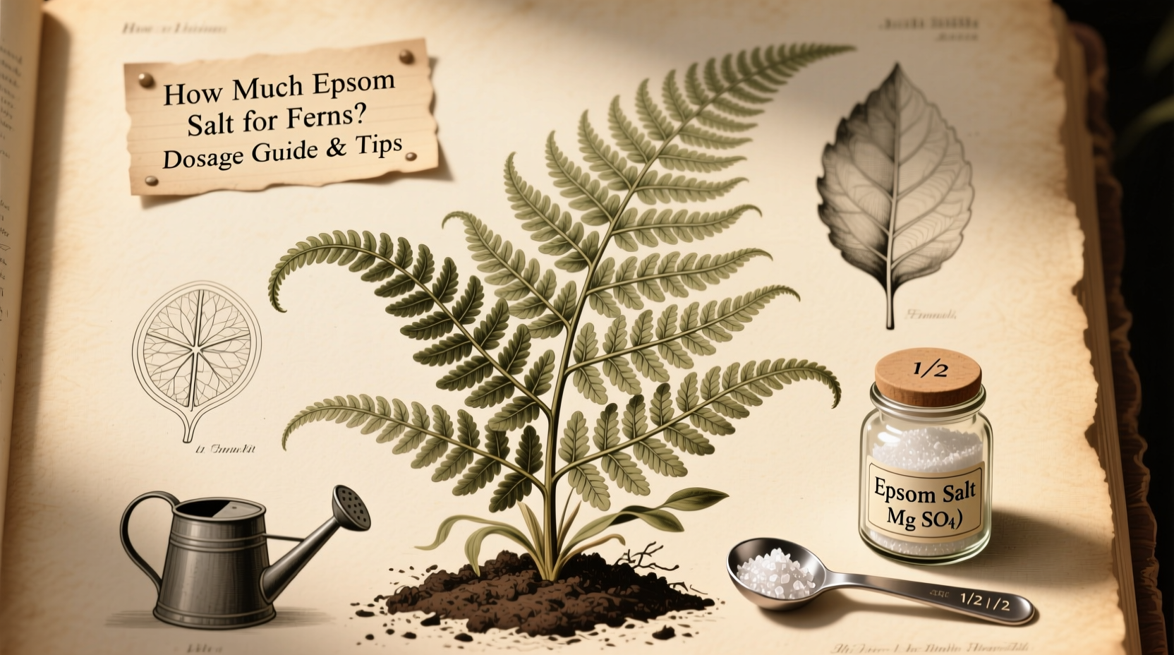 How Much Epsom Salt for Ferns? Dosage Guide & Tips