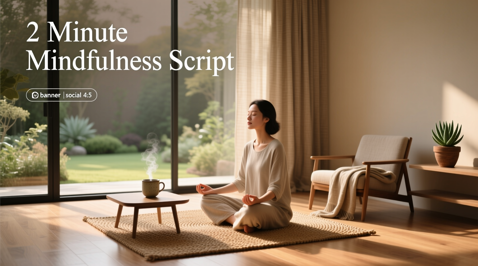 2 minute mindfulness script guide