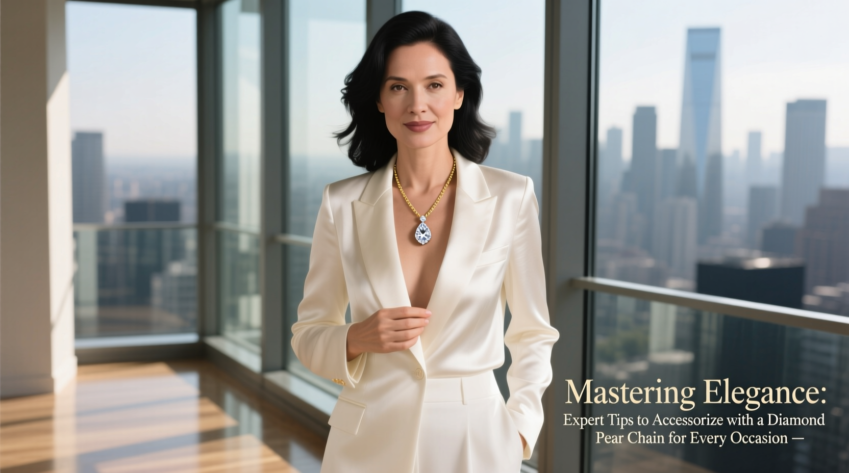 mastering elegance expert tips to accessorize with a diamond pear chain for every occasion