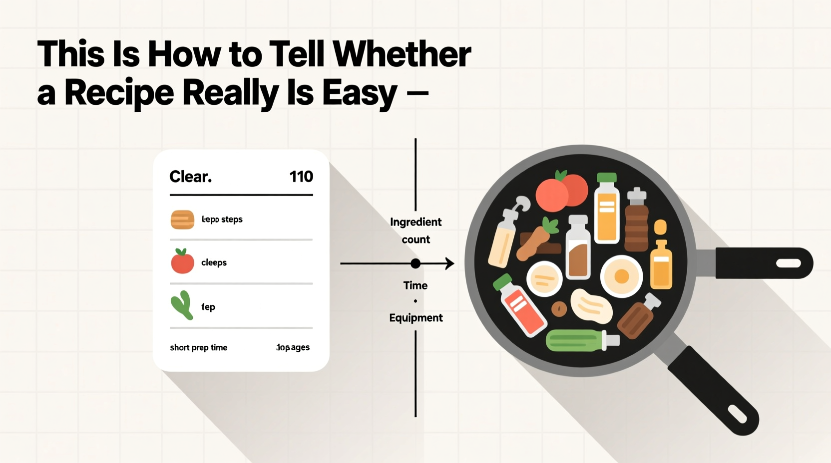 this is how to tell whether a recipe really is easy