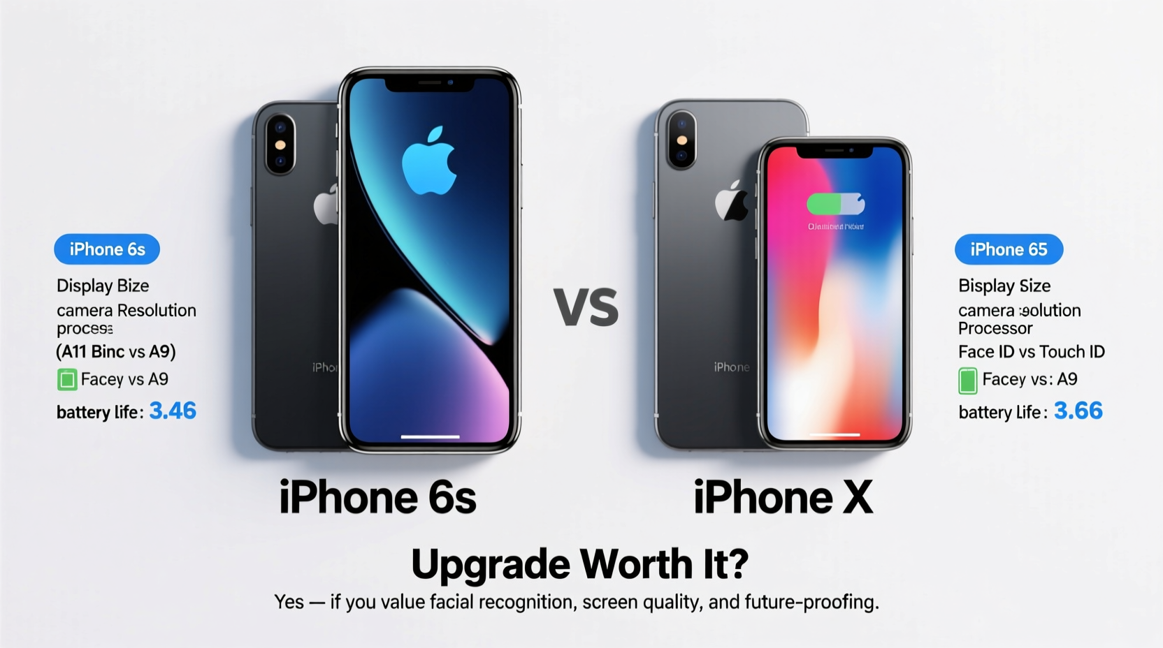 iphone x vs 6s is upgrading from a 6s actually worth it