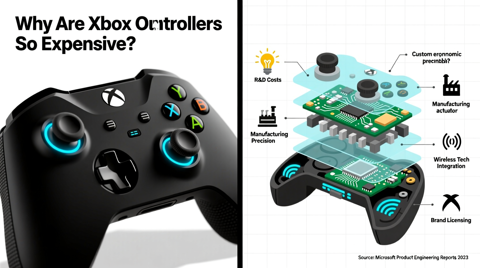 why are xbox controllers so expensive price factors explained