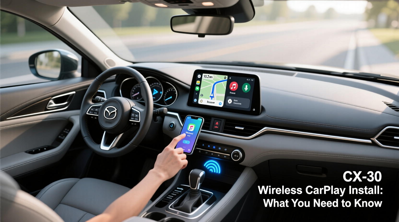 cx30 wireless carplay install