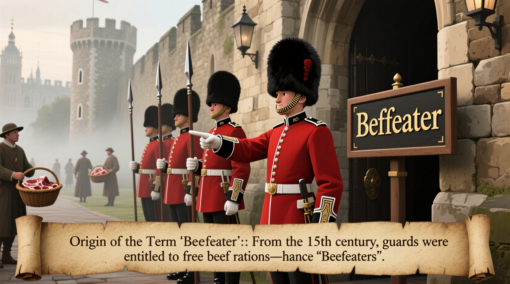 why are beefeaters called beefeaters origins history explained