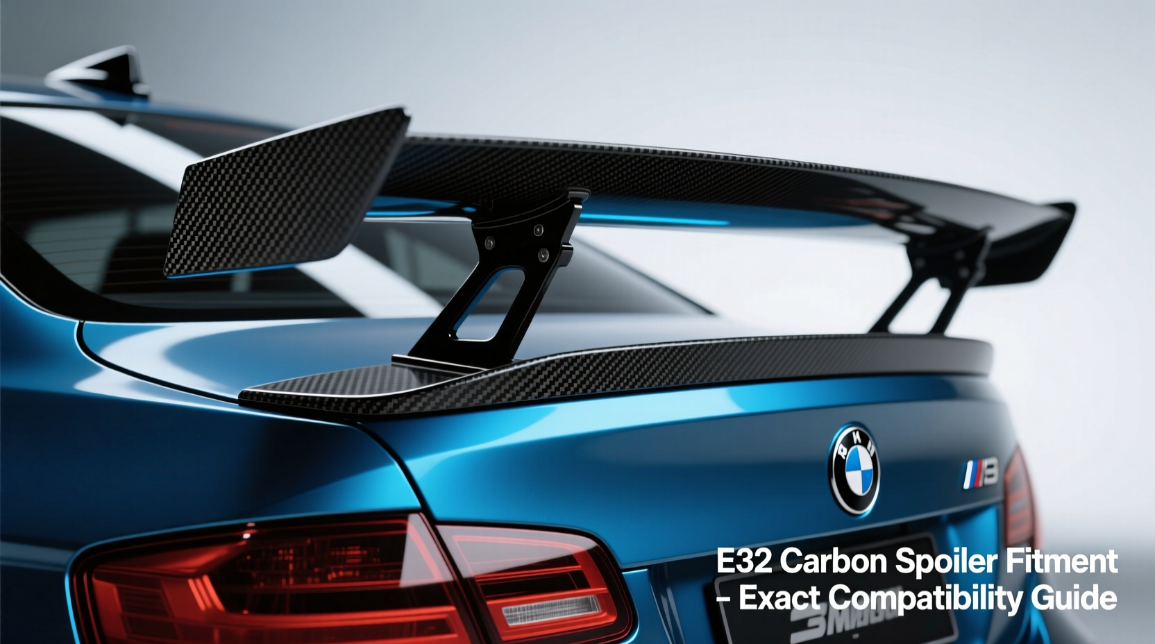e92 carbon spoiler fitment