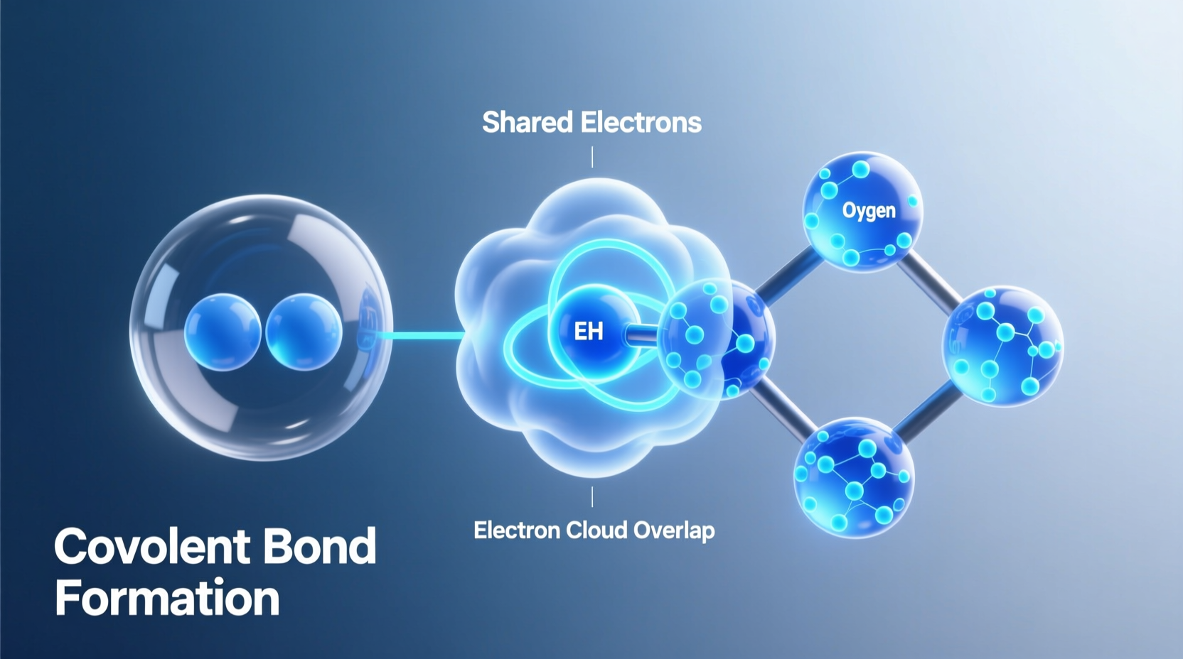 why electrons are shared in molecular compounds explained