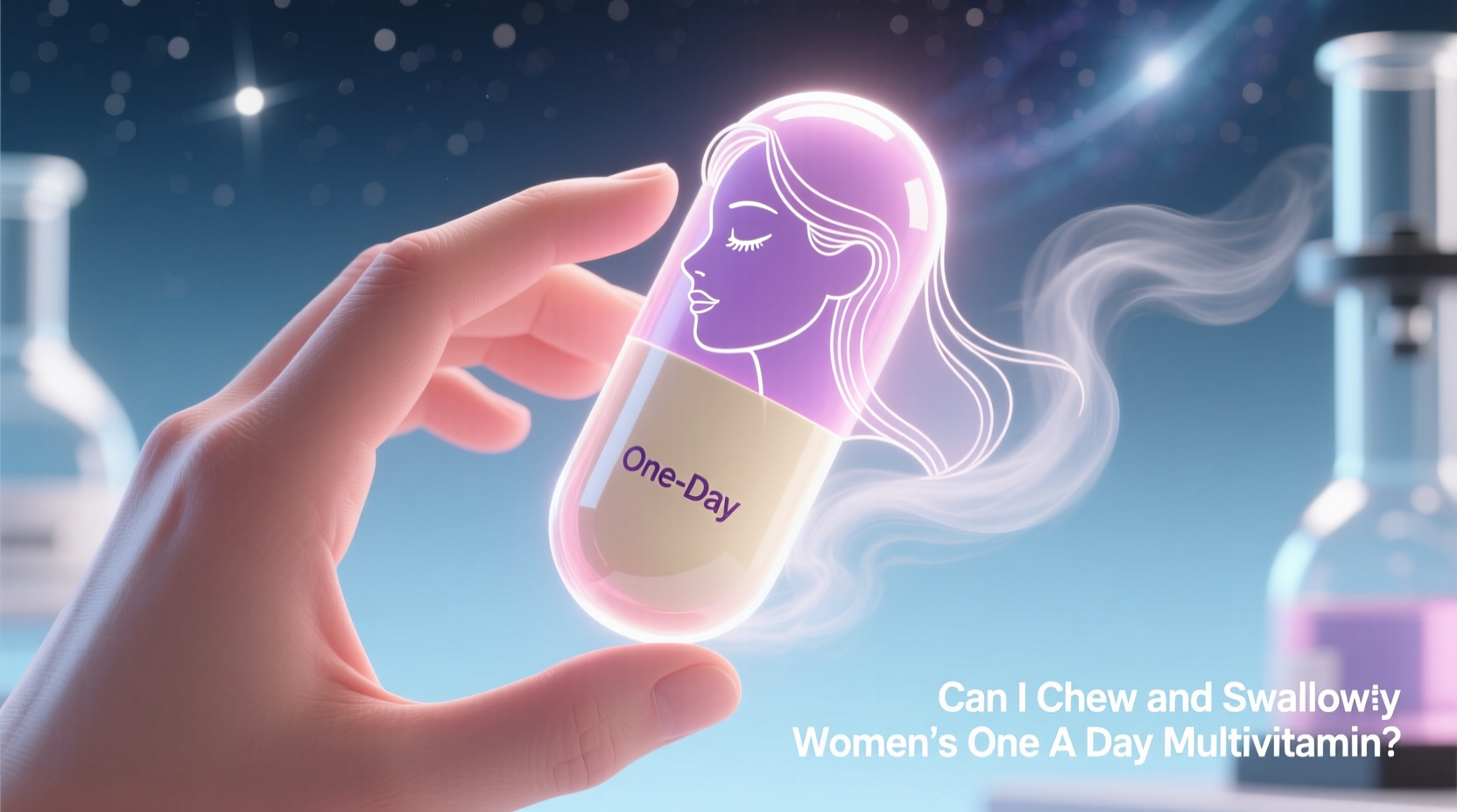 can i chew and swallow womens one a day multivitamin