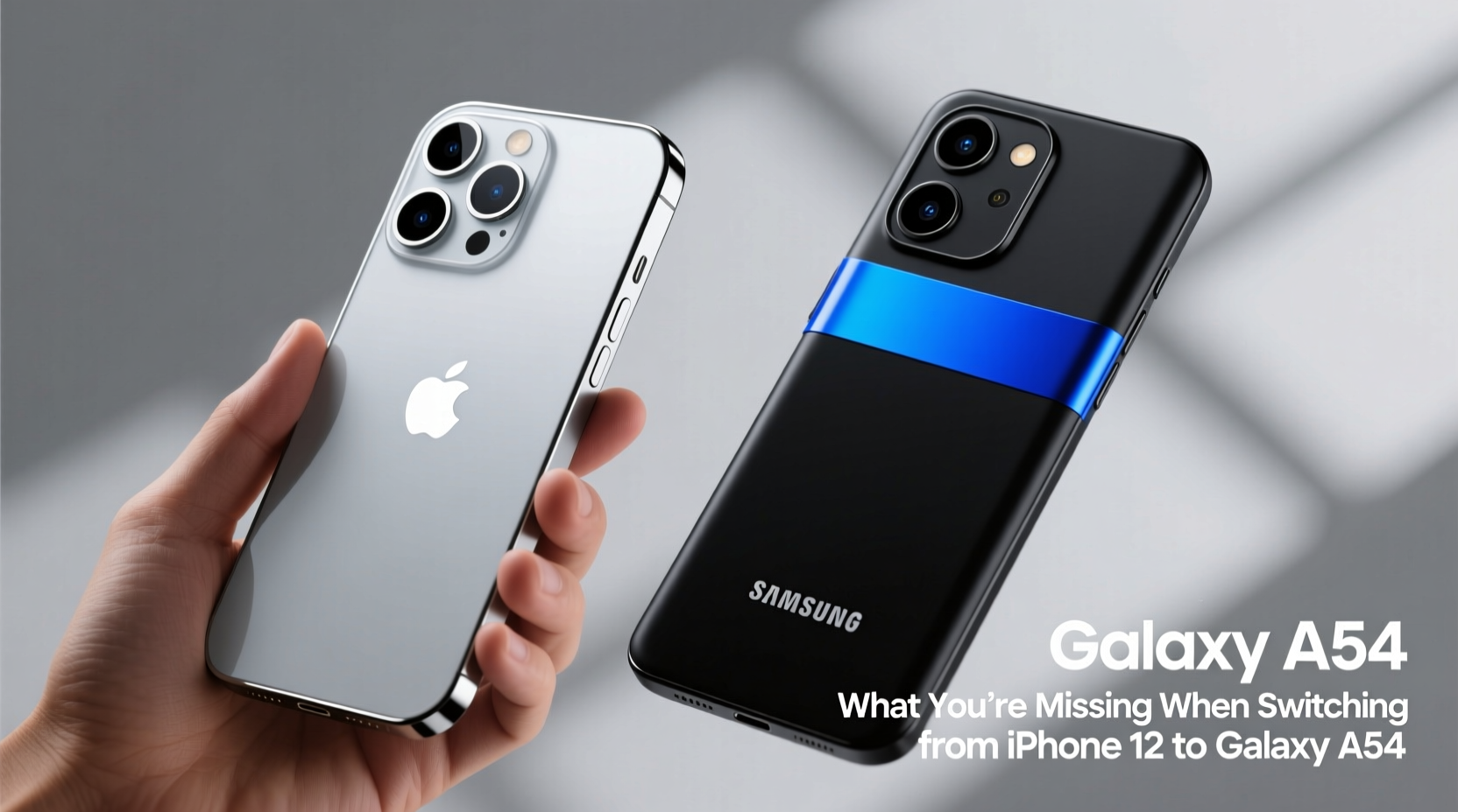 switching from iphone 12 to galaxy a54 what am i missing out on