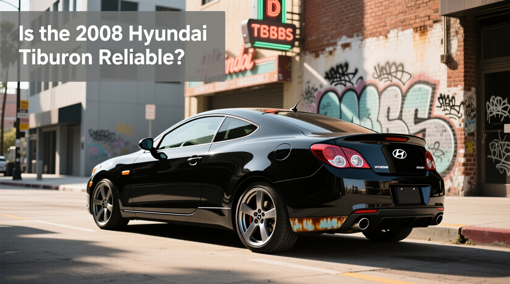 2008 Hyundai Tiburon GS Hatchback Coupe 2D