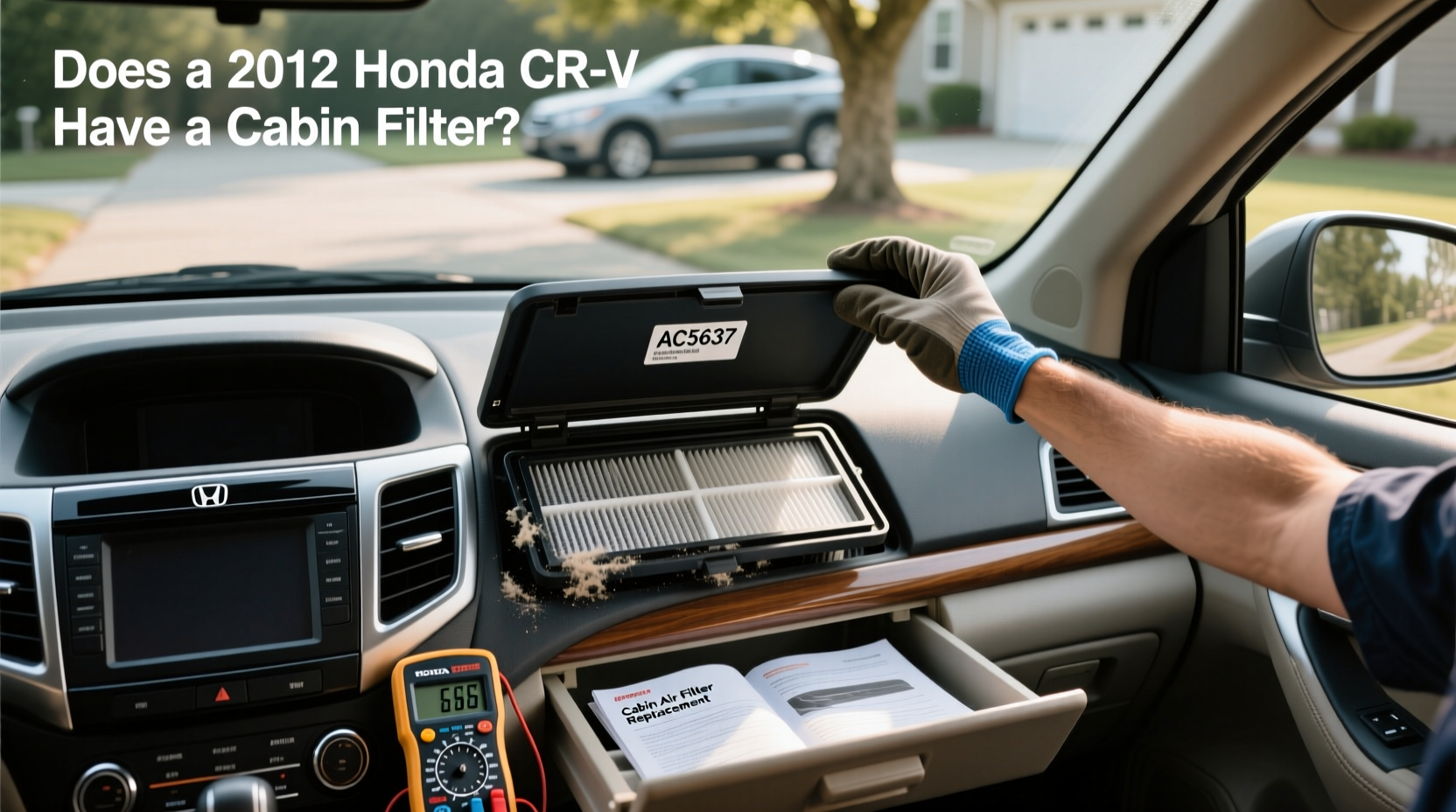 2012 Honda CR-V Cabin Air Filter Guide