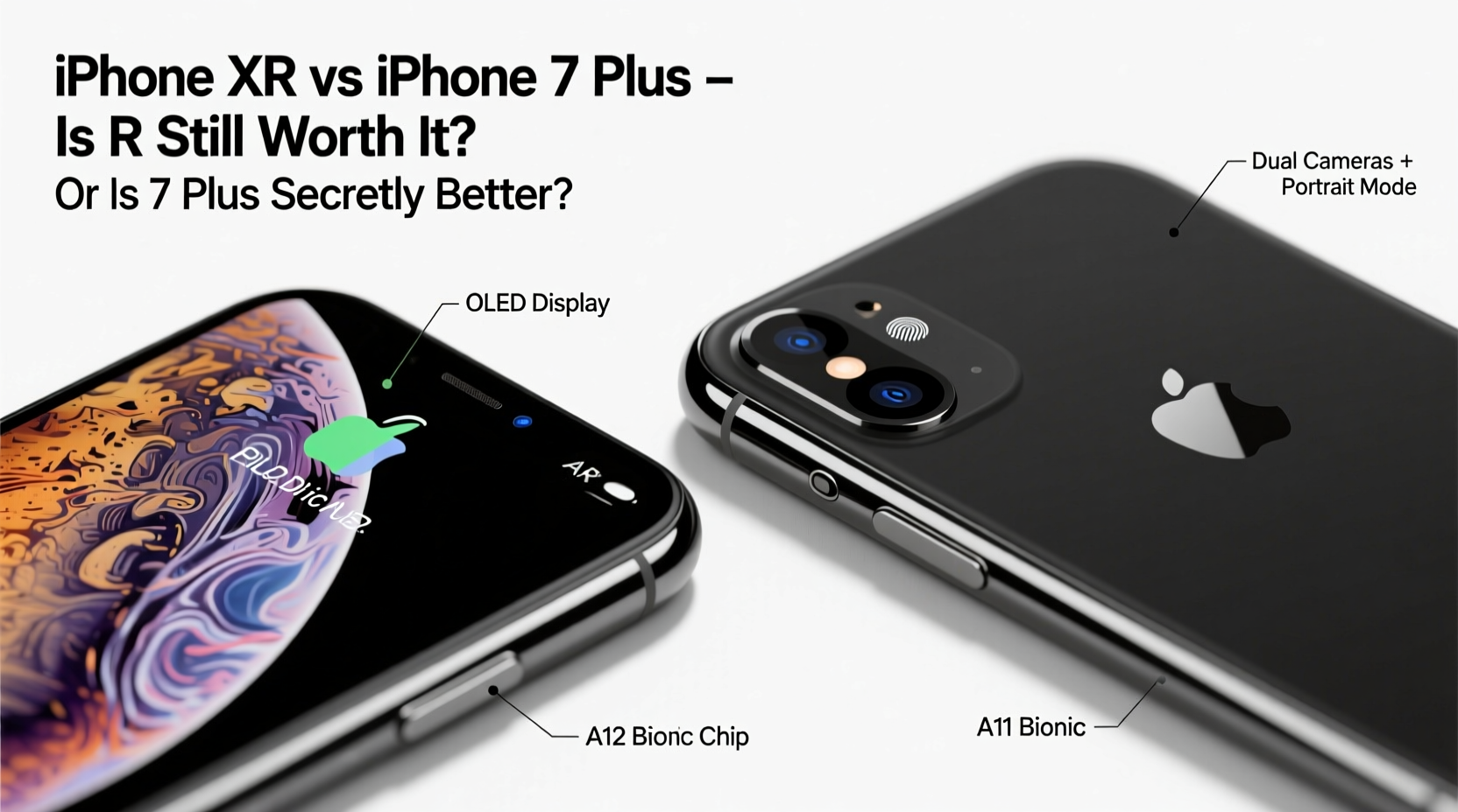 iphone xr vs iphone 7 plus is the xr still worth it or is the 7 plus secretly better