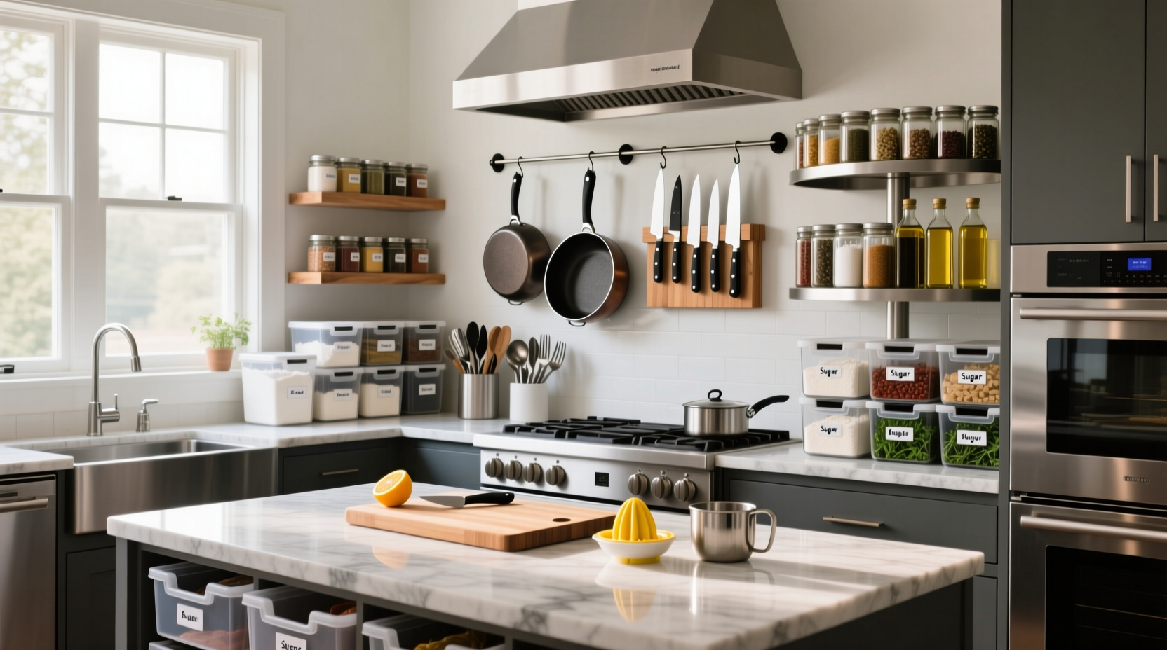 how to organize your kitchen like a chef