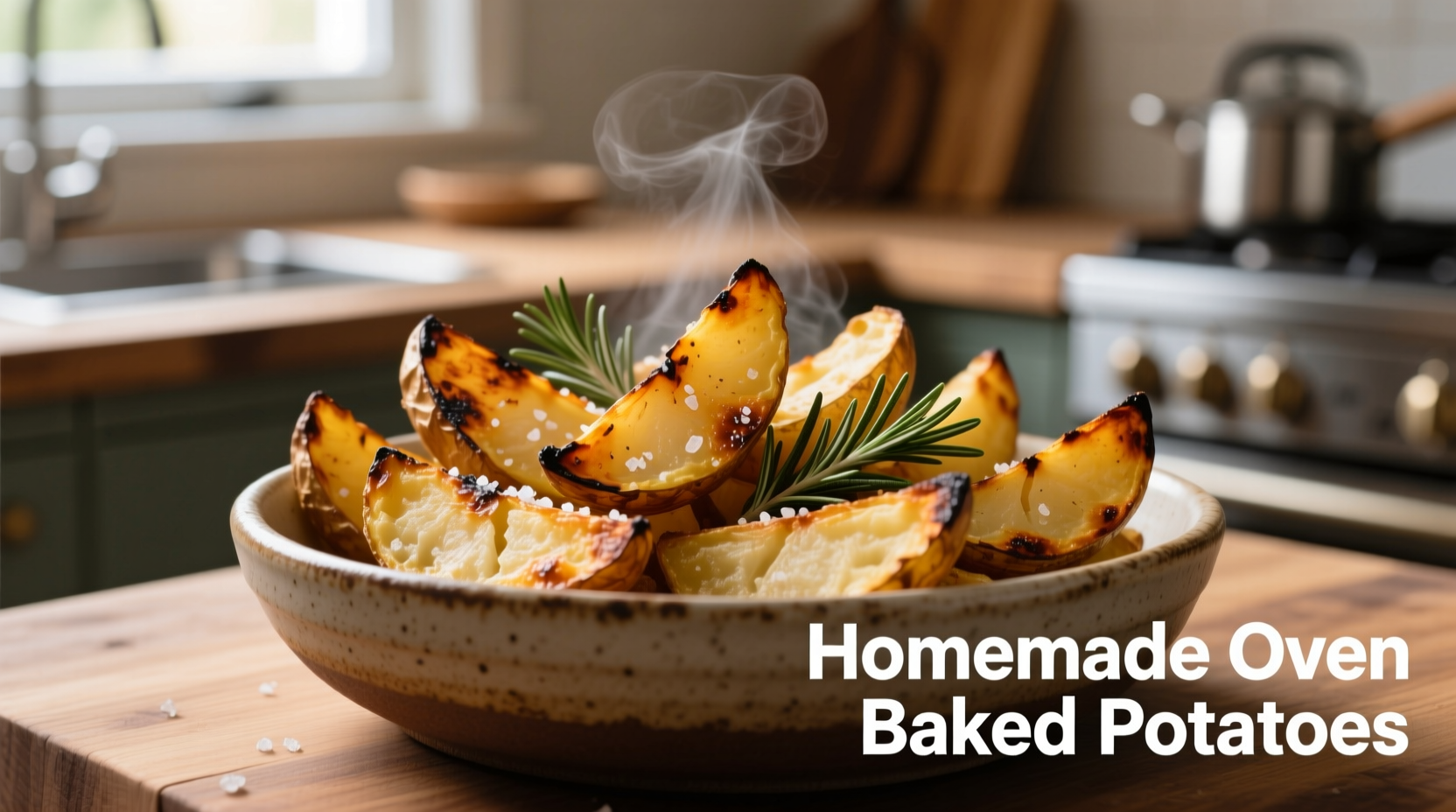 oven baked potato wedges