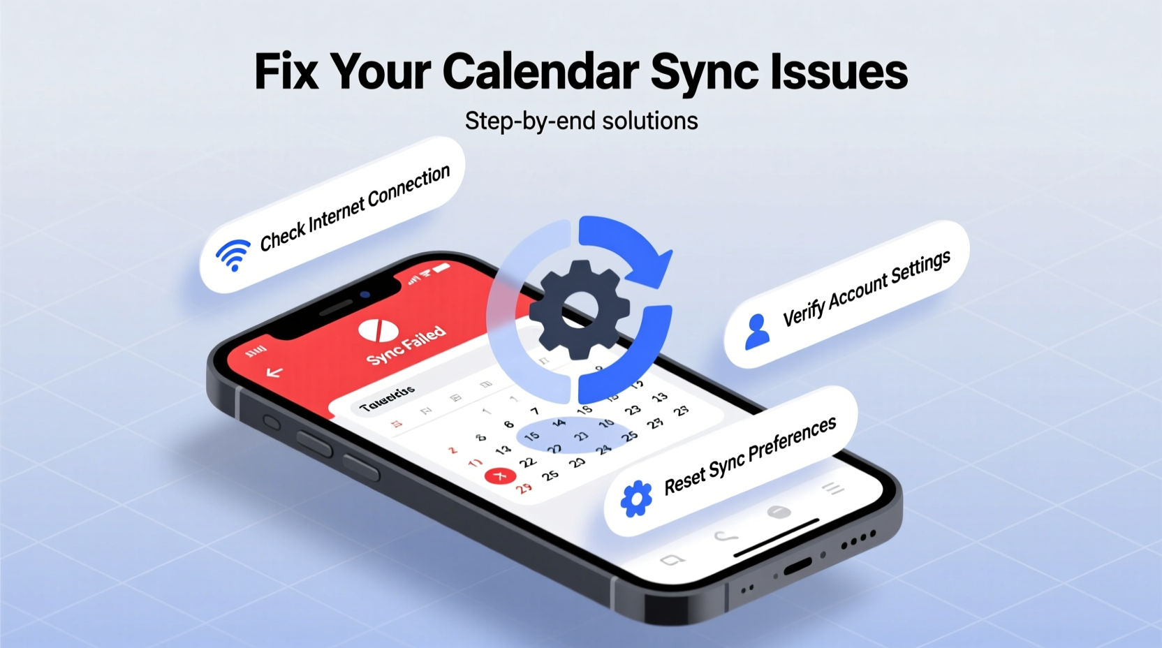 calendar not syncing troubleshoot fix your calendar sync issues