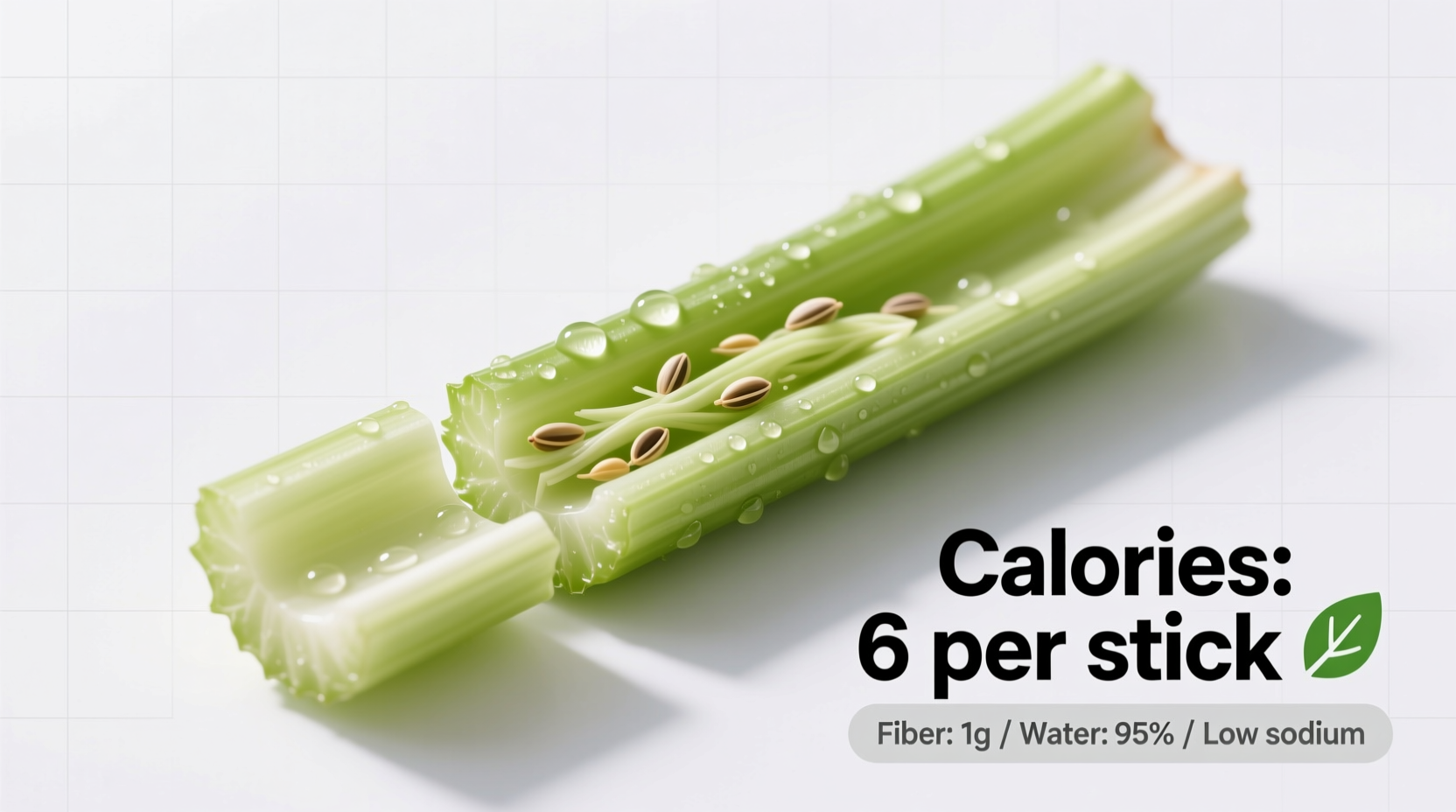 Calories in Celery Stick: Exact Count & Nutrition Facts