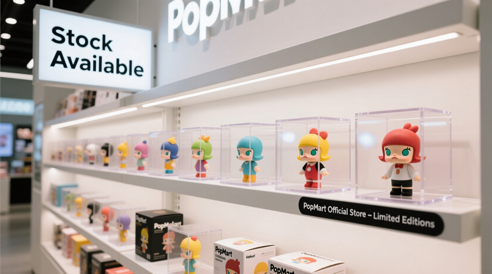 does popmart have a stock