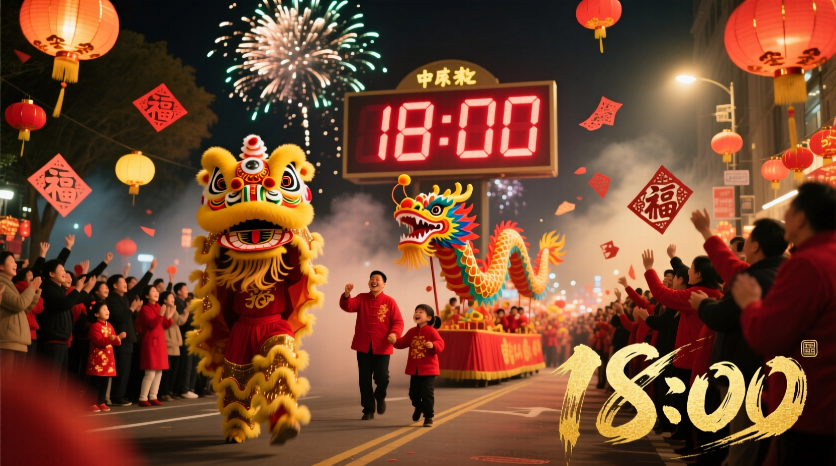 what time chinese new year parade