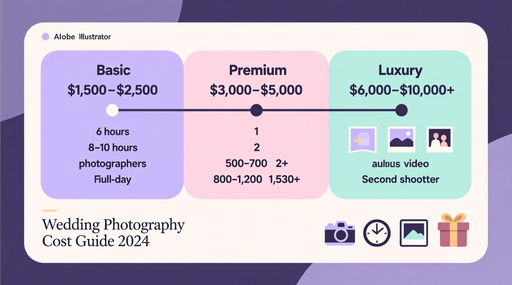 how much should wedding photography cost