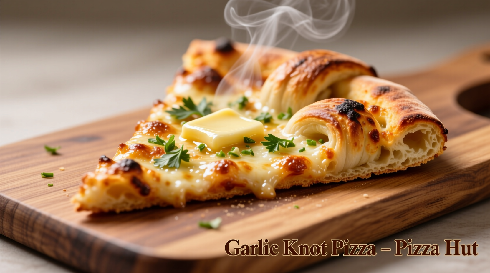 pizza hut garlic knot pizza