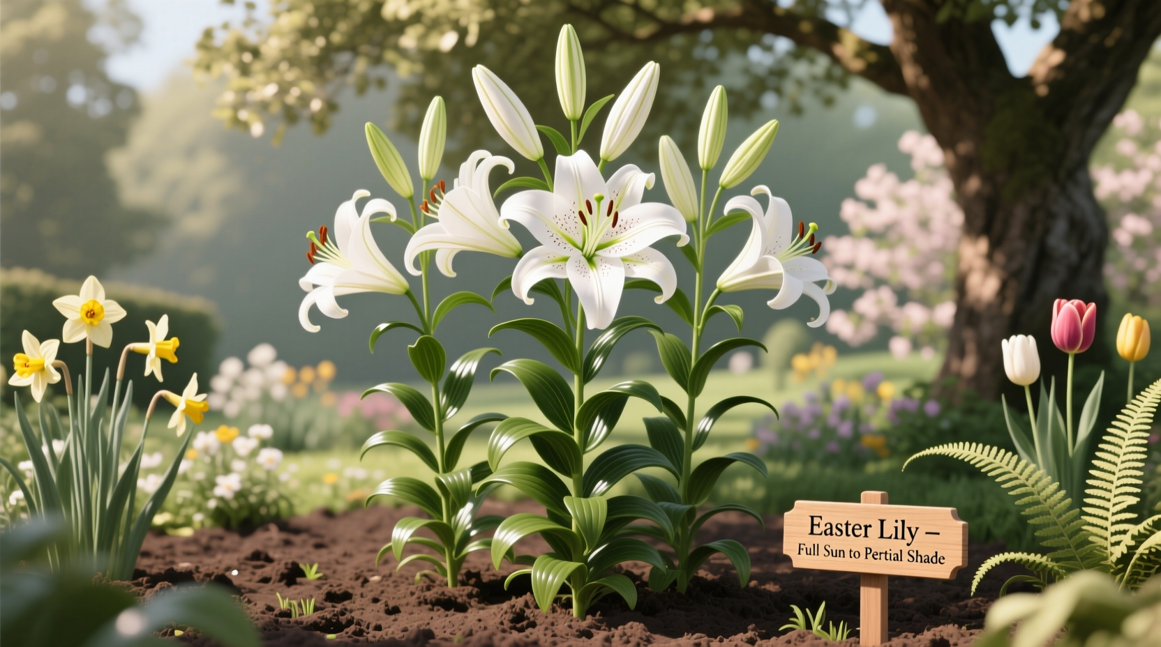 where should you plant easter lilies