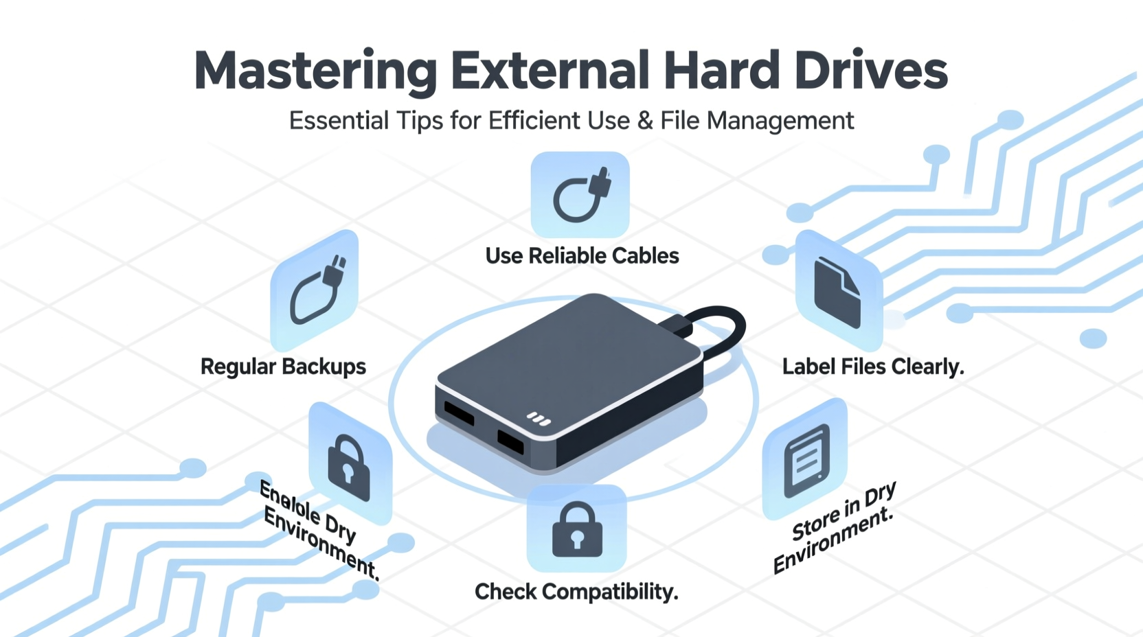 mastering external hard drives essential tips for efficient use and file management
