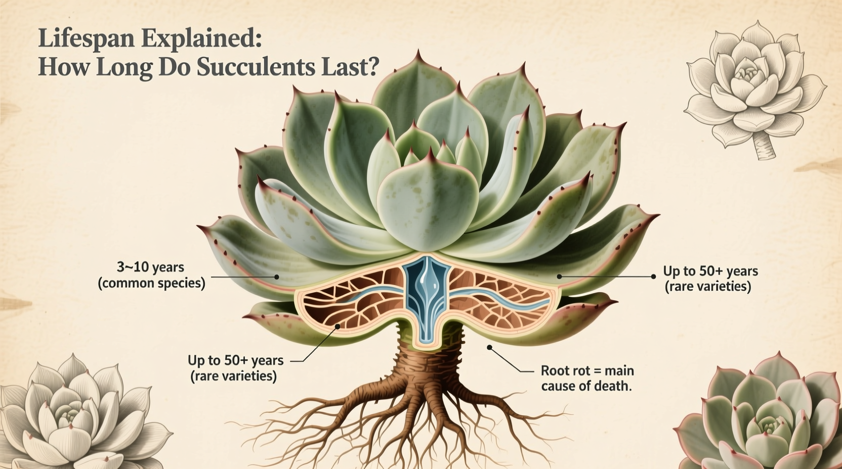 how long do succulents last