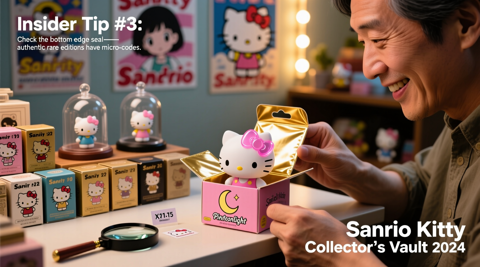 how to spot and collect rare sanrio kitty figures in blind boxes insider tips for enthusiasts