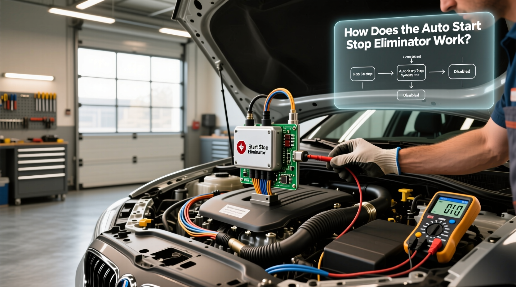 How to choose auto stop start eliminator,How does the auto start stop eliminator work?