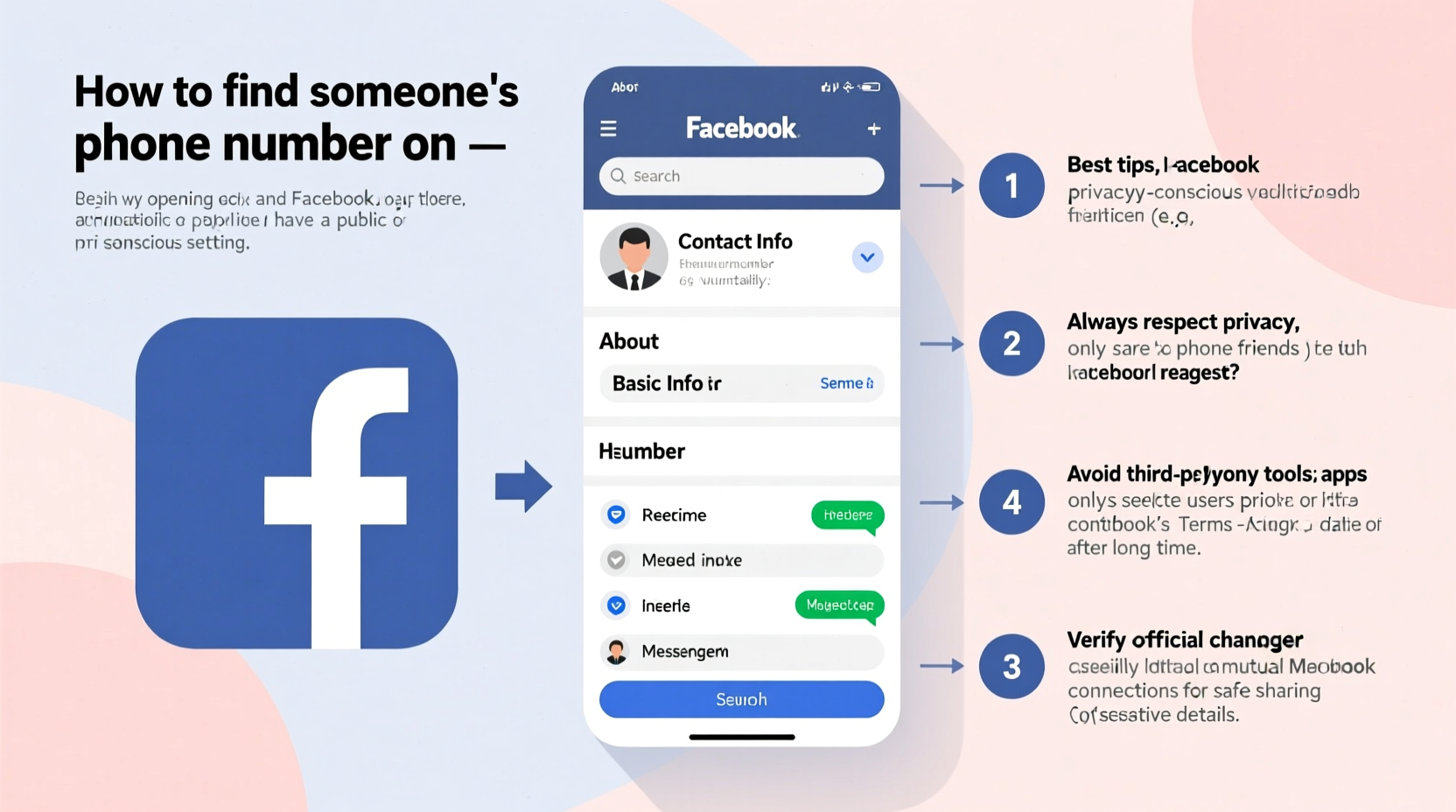 how to find someones phone number on facebook step by step guide and best tips