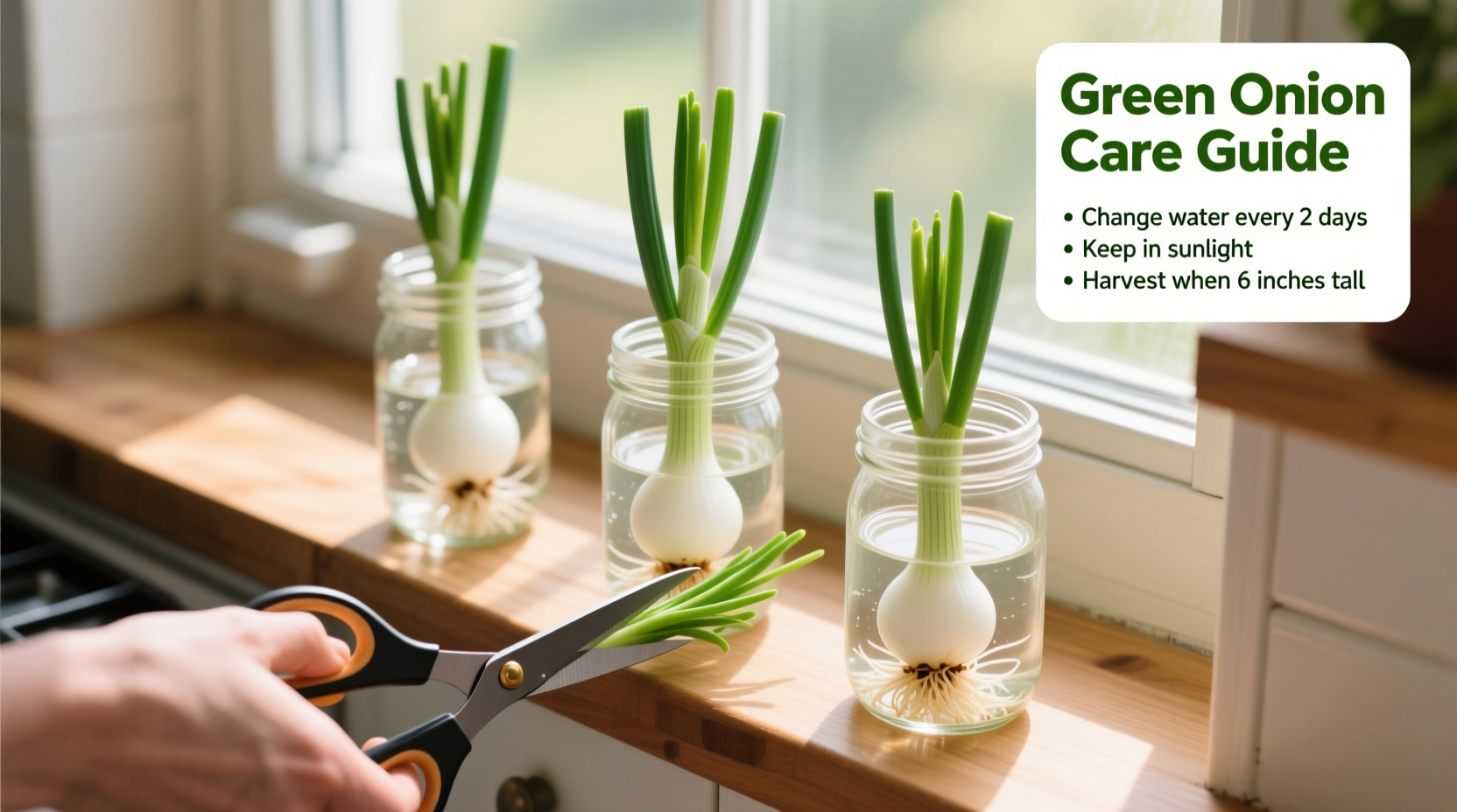 how to grow green onion