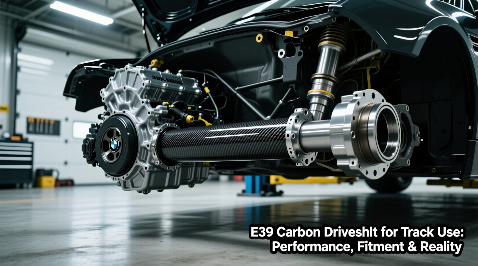 e39 carbon driveshaft track