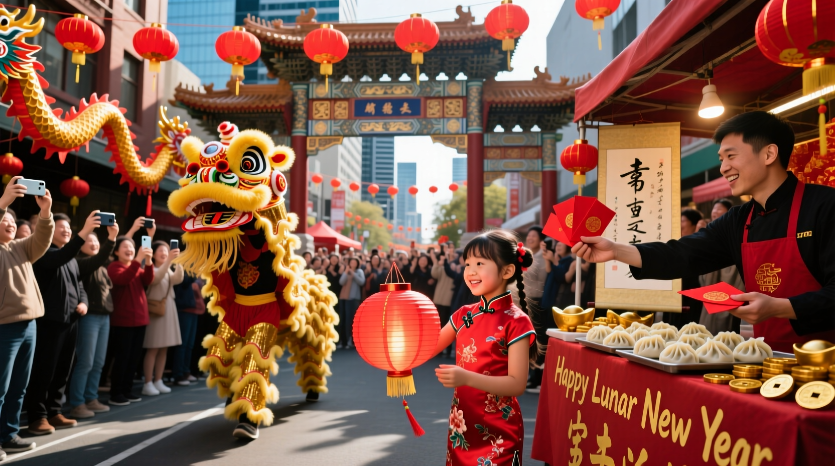 how is chinese new year celebrated in melbourne