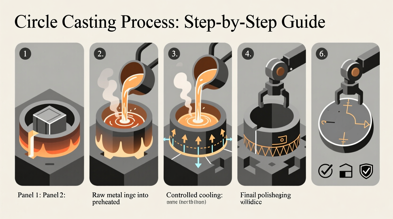 a step by step guide to successfully applying for the circle casting process