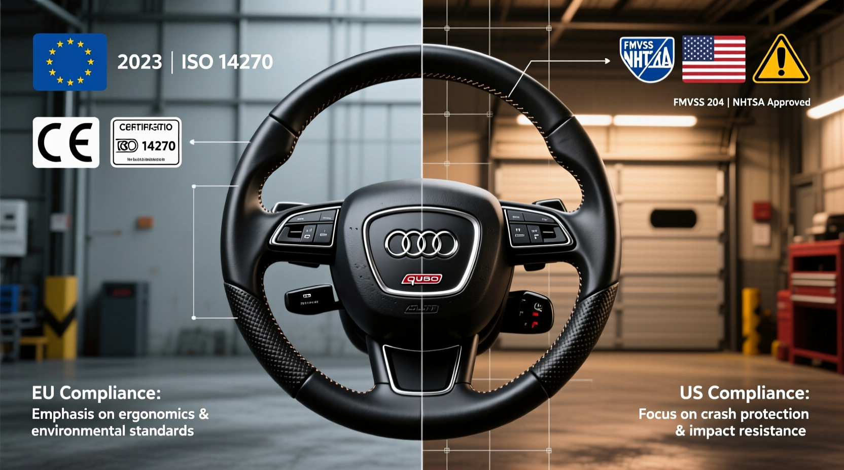 legal steering wheel a6 c5 eu us
