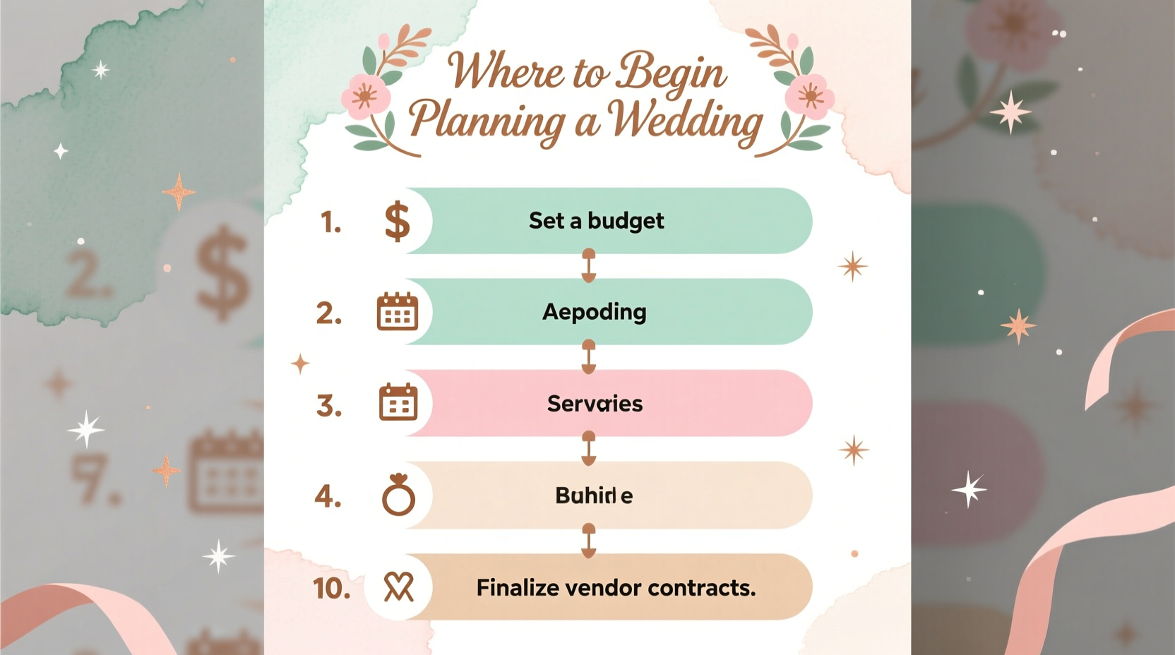 where to begin planning a wedding