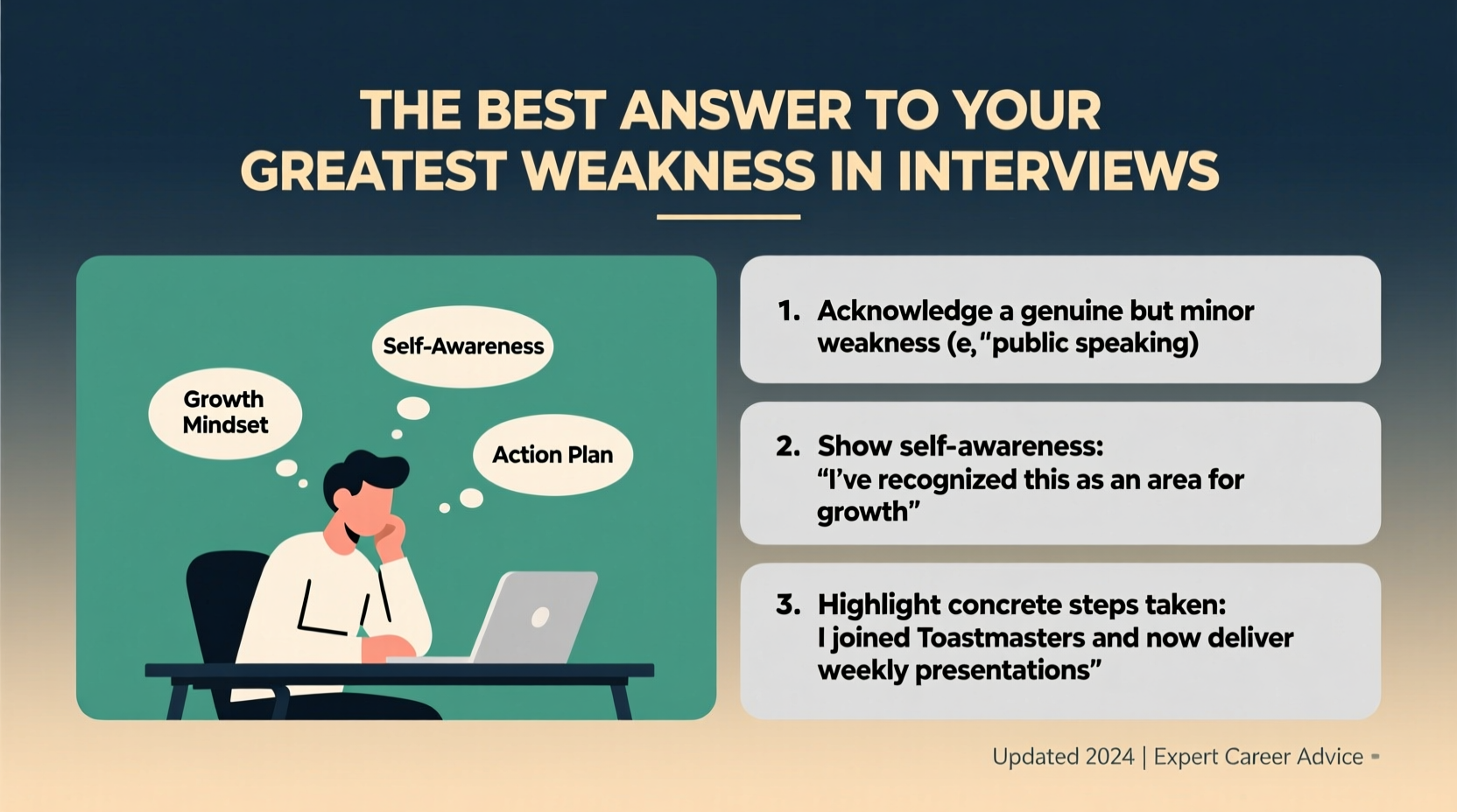 insightful guide to the best answer for greatest weakness in interviews