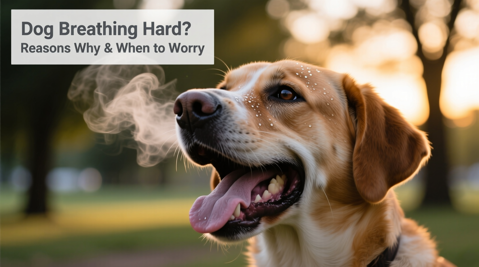 Dog Breathing Hard Reasons Why When To Worry
