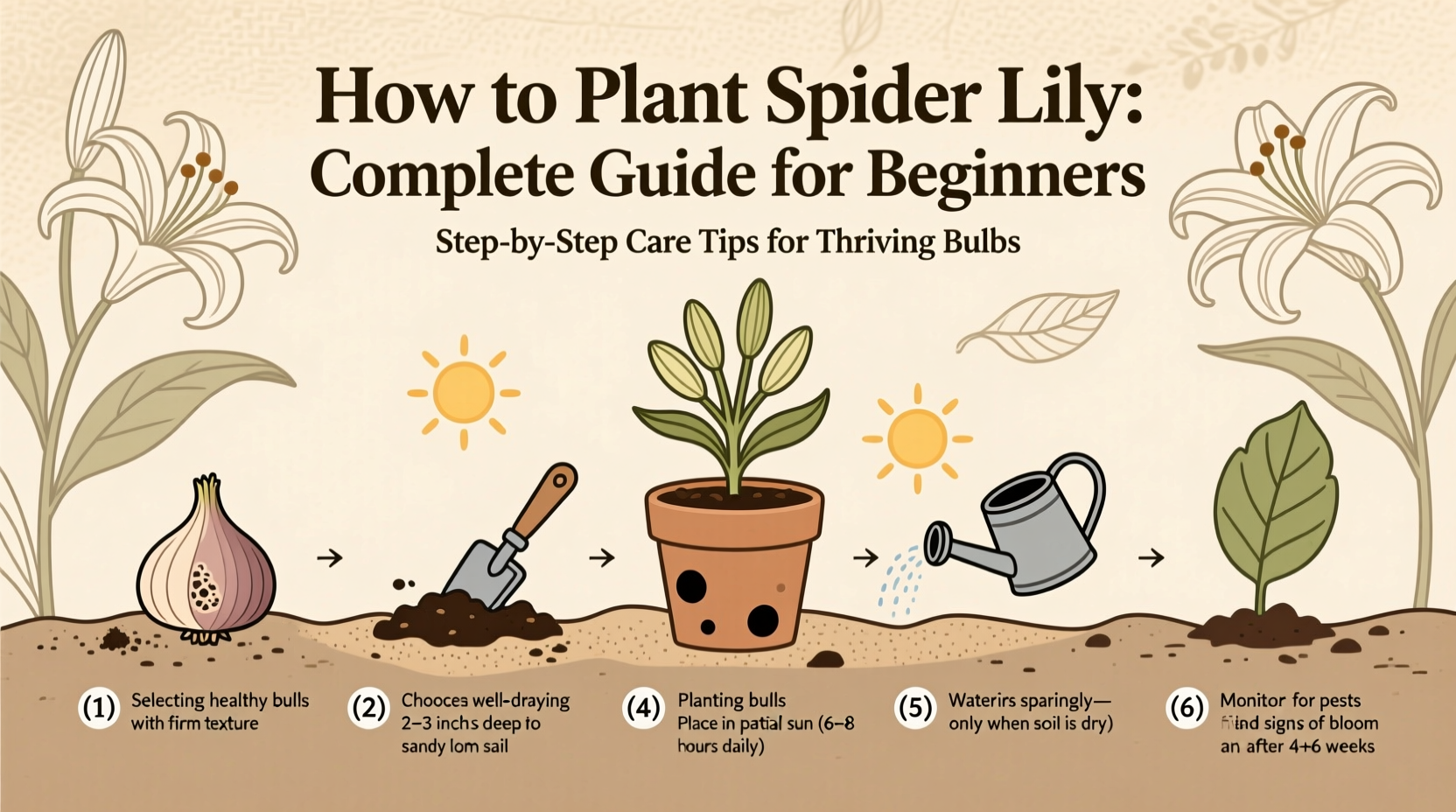 How to Plant Spider Lily: Complete Guide for Beginners
