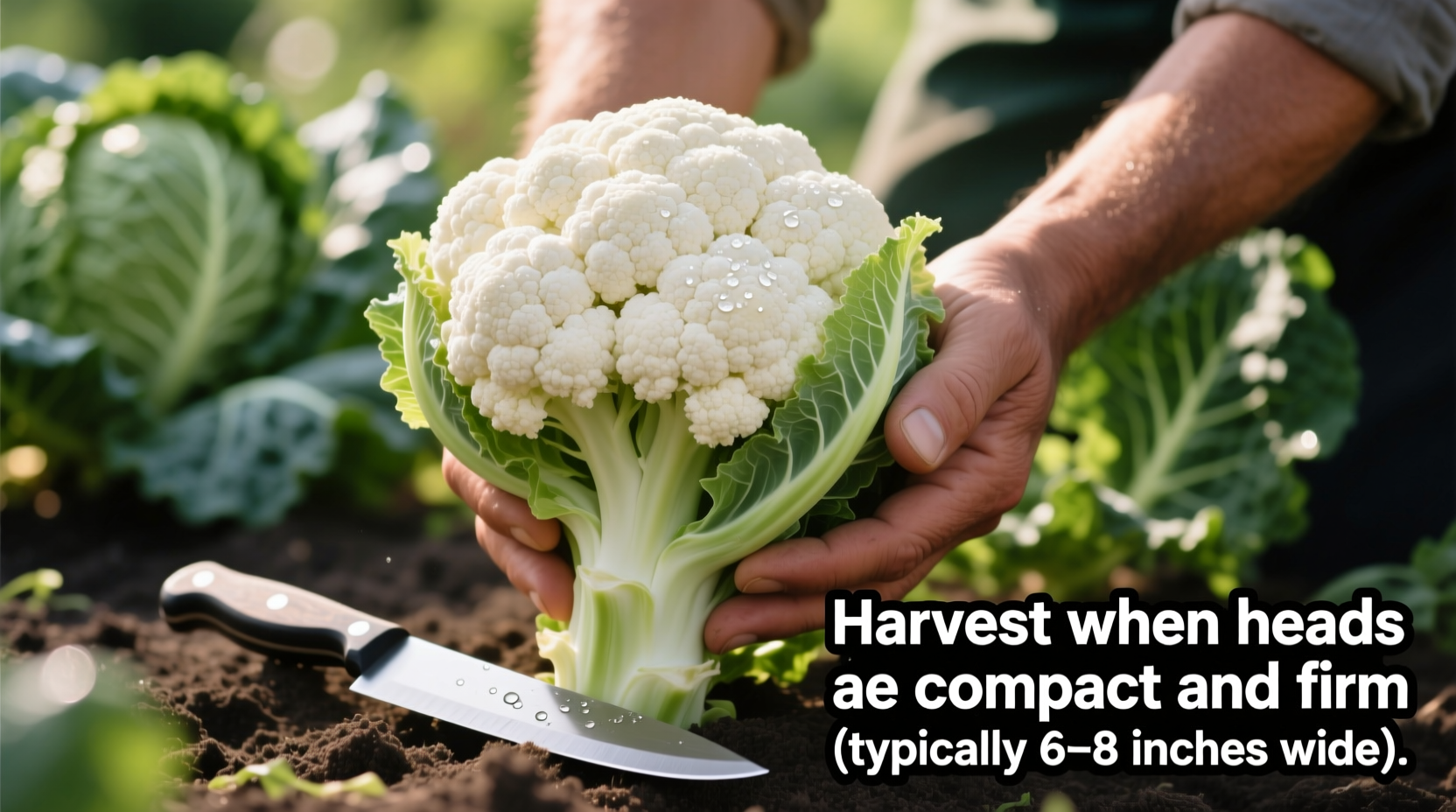 How to Harvest Cauliflower: Timing and Techniques