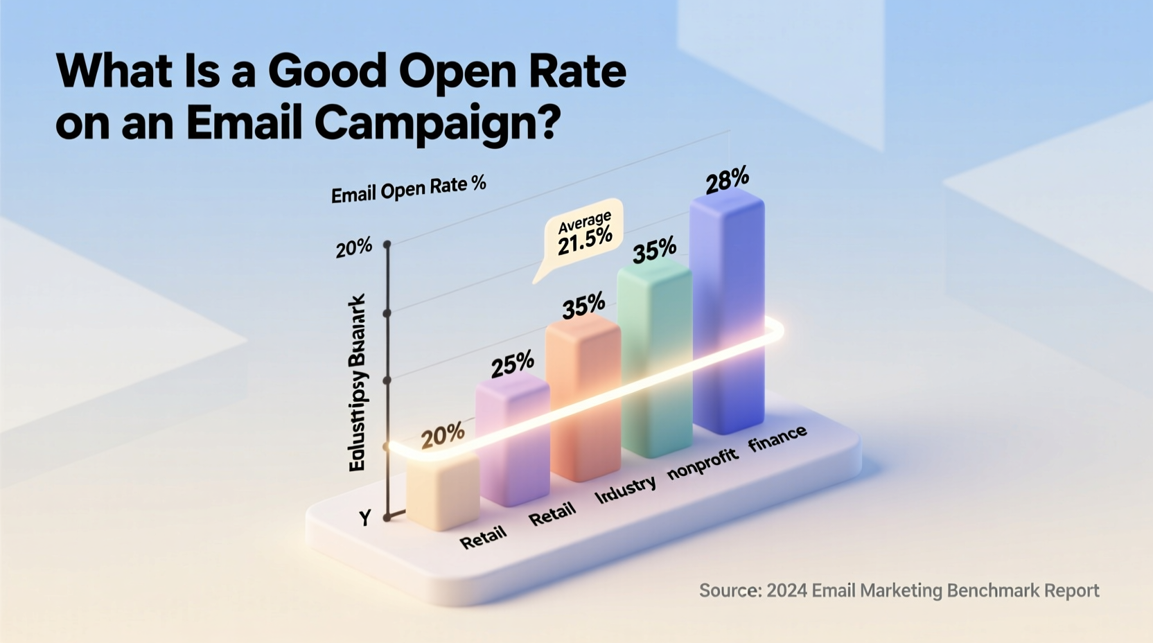 what is a good open rate on an email campaign