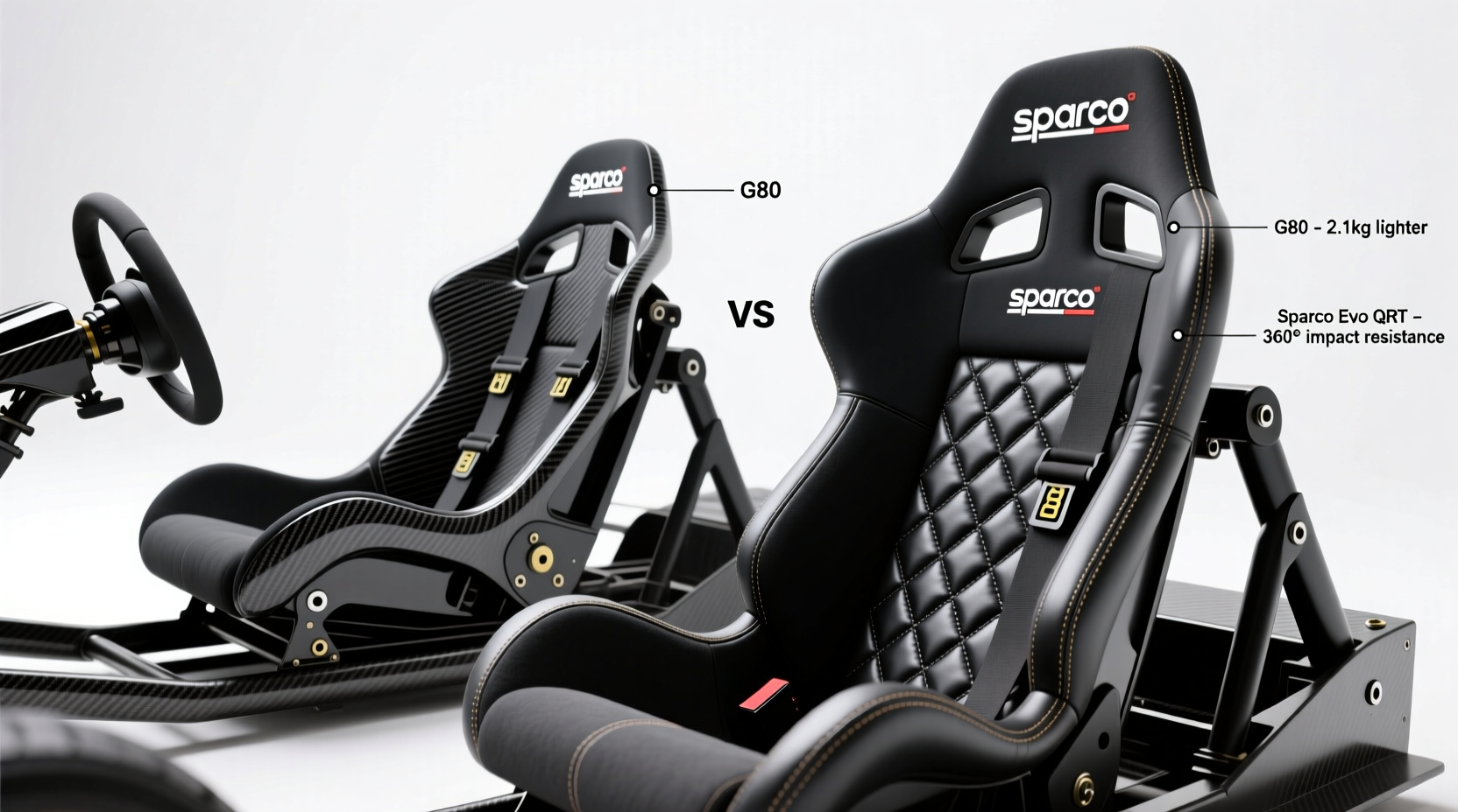 g80 vs sparco evo qrt