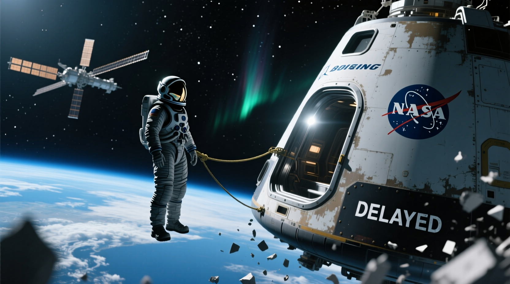 why are astronauts stuck in space boeing starliner delay more