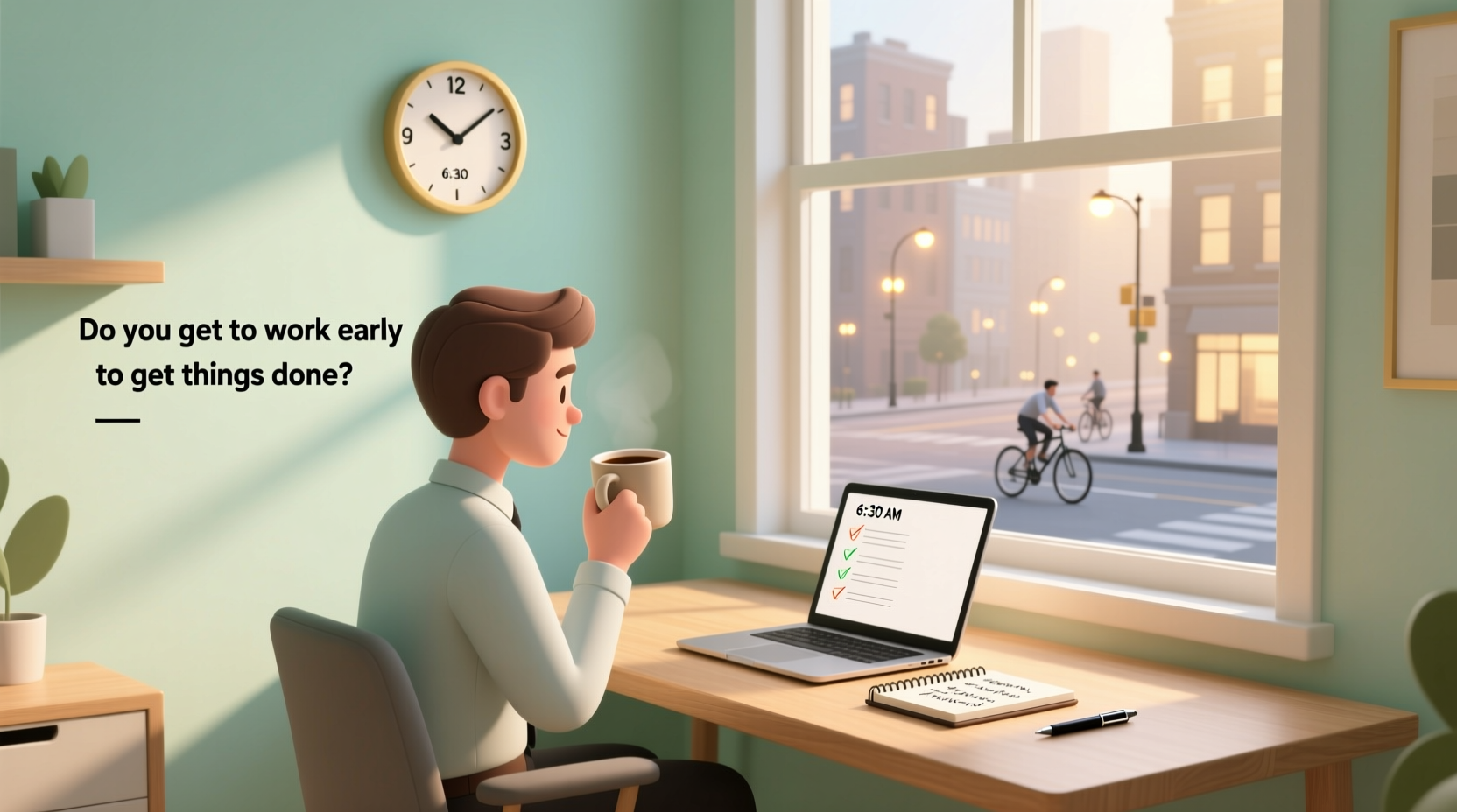 No, You Don’t Get to Work Early to Get Things Done—Optimize Instead