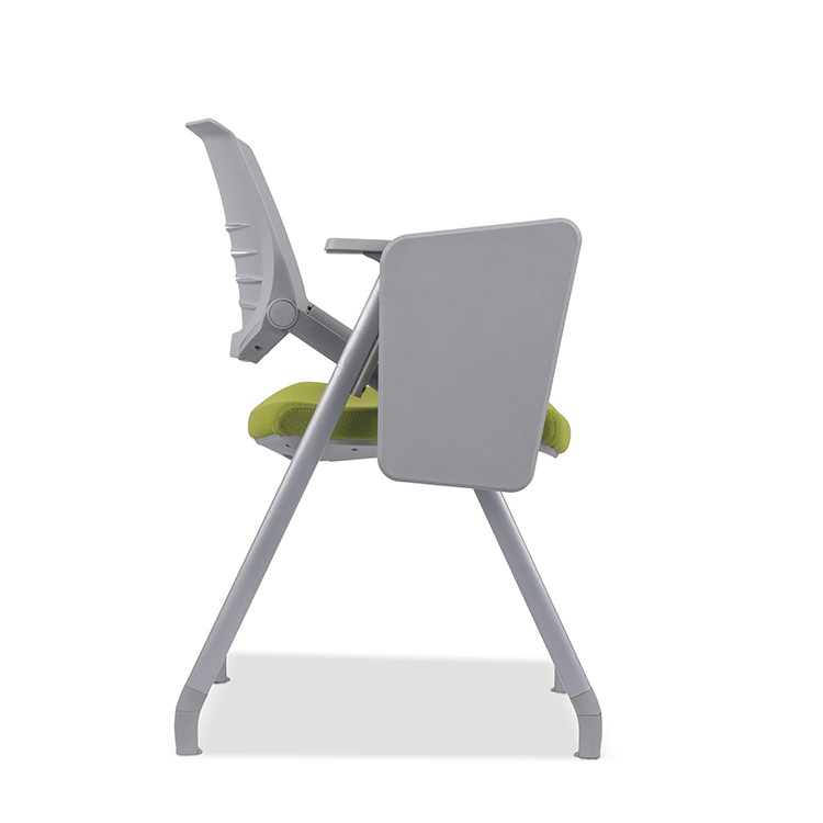 Wholesale plastic foldable with writing board school classroom student conference chair